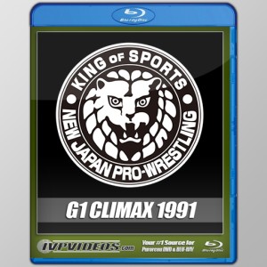 NJPW 1991 G1 Climax (Blu-Ray with Cover Art)